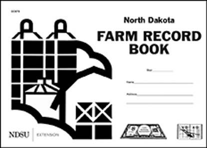 Picture of North Dakota Farm Record Book